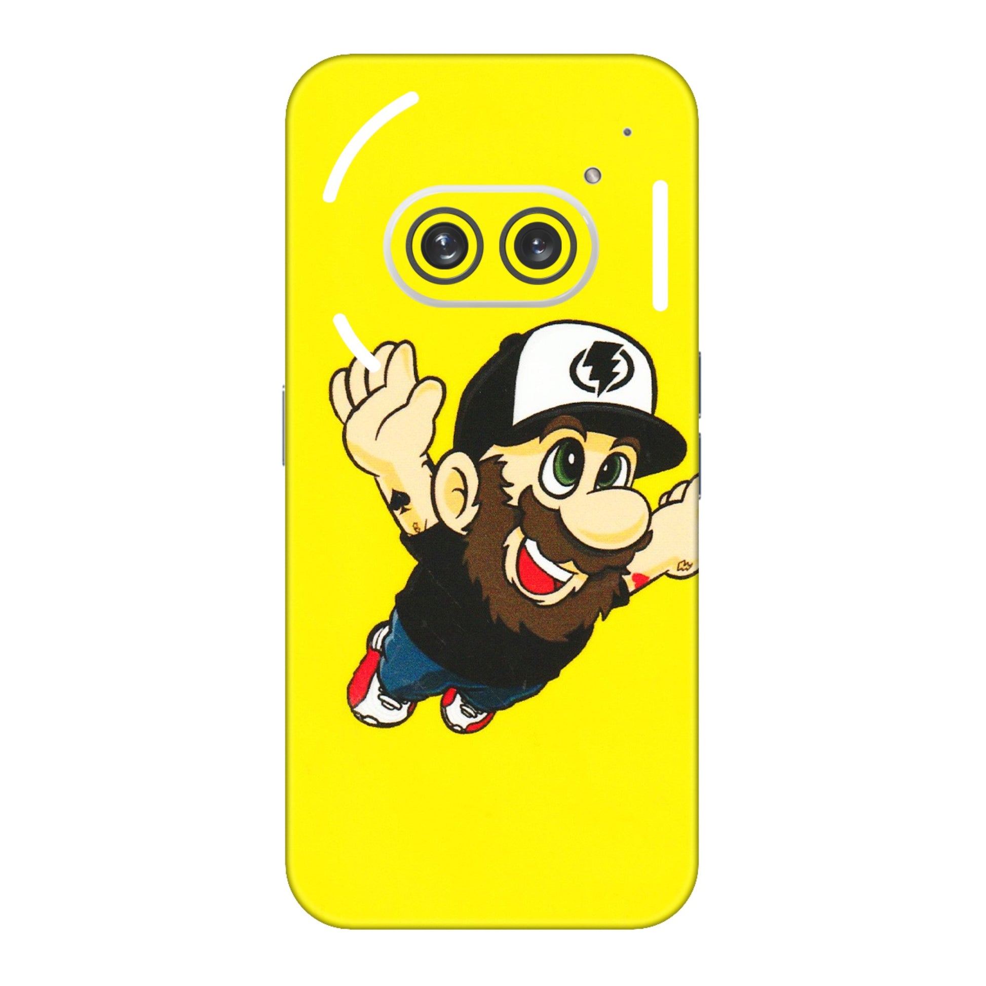 Nothing Phone Skins (All Models) - Flying Beardo - 3D Embossed Finish (L-60) Nothing Phone 2A