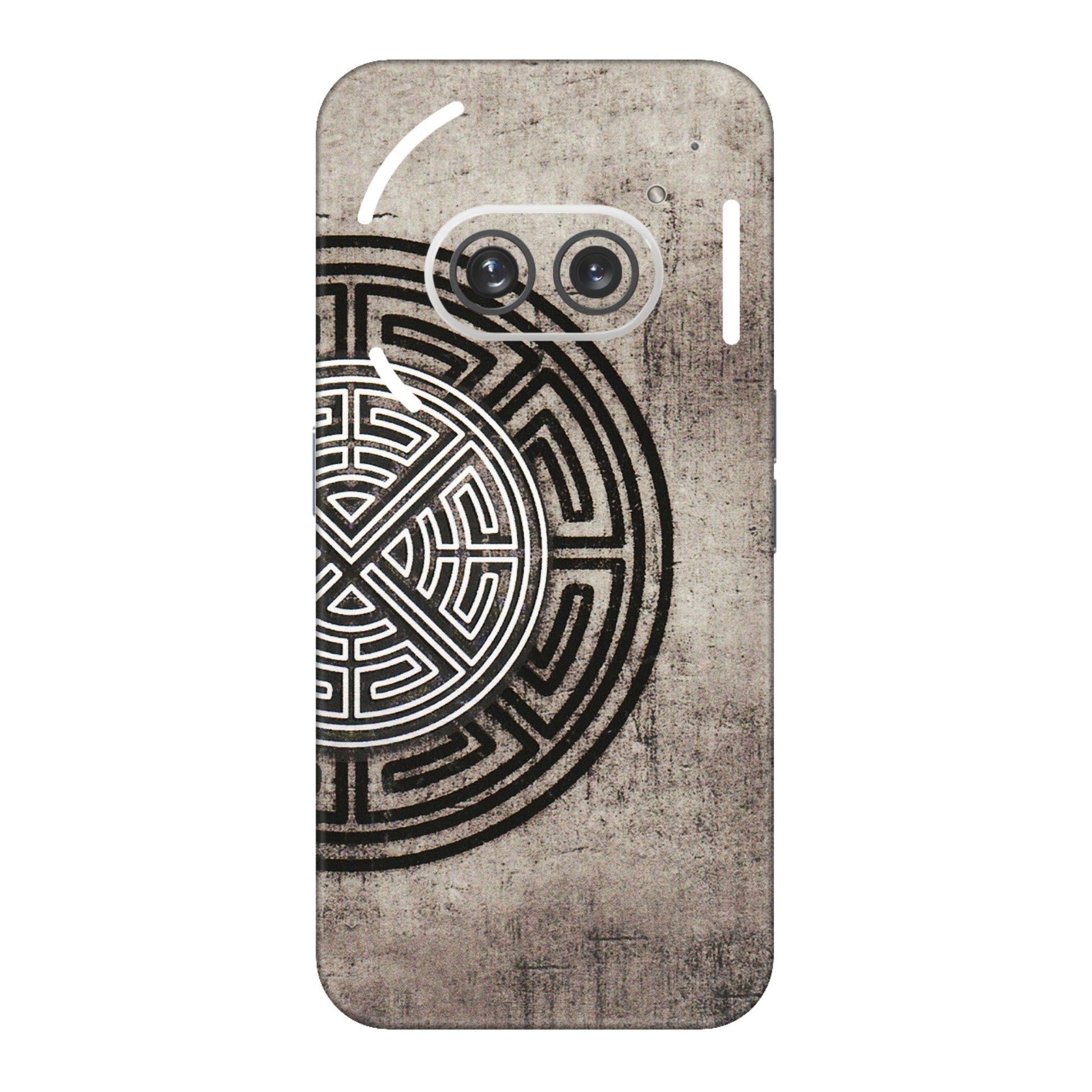 Nothing Phone Skins (All Models) - Mysterious Circular Design - 3D Embossed Finish (L-63) Nothing Phone 2A