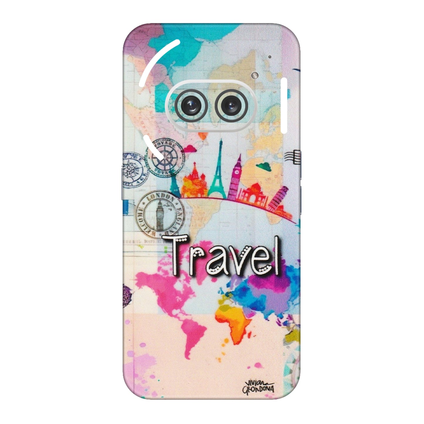 Nothing Phone Skins (All Models) - Travel The Wonders - Matte Finish (M-108) Nothing Phone 2A
