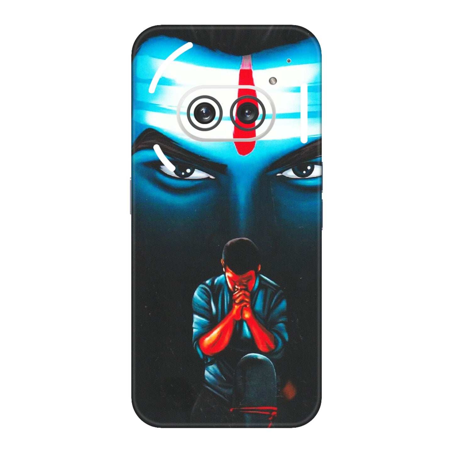Nothing Phone Skins (All Models) - Mahakal Bhakt - Matte Finish (M-112) Nothing Phone 2A