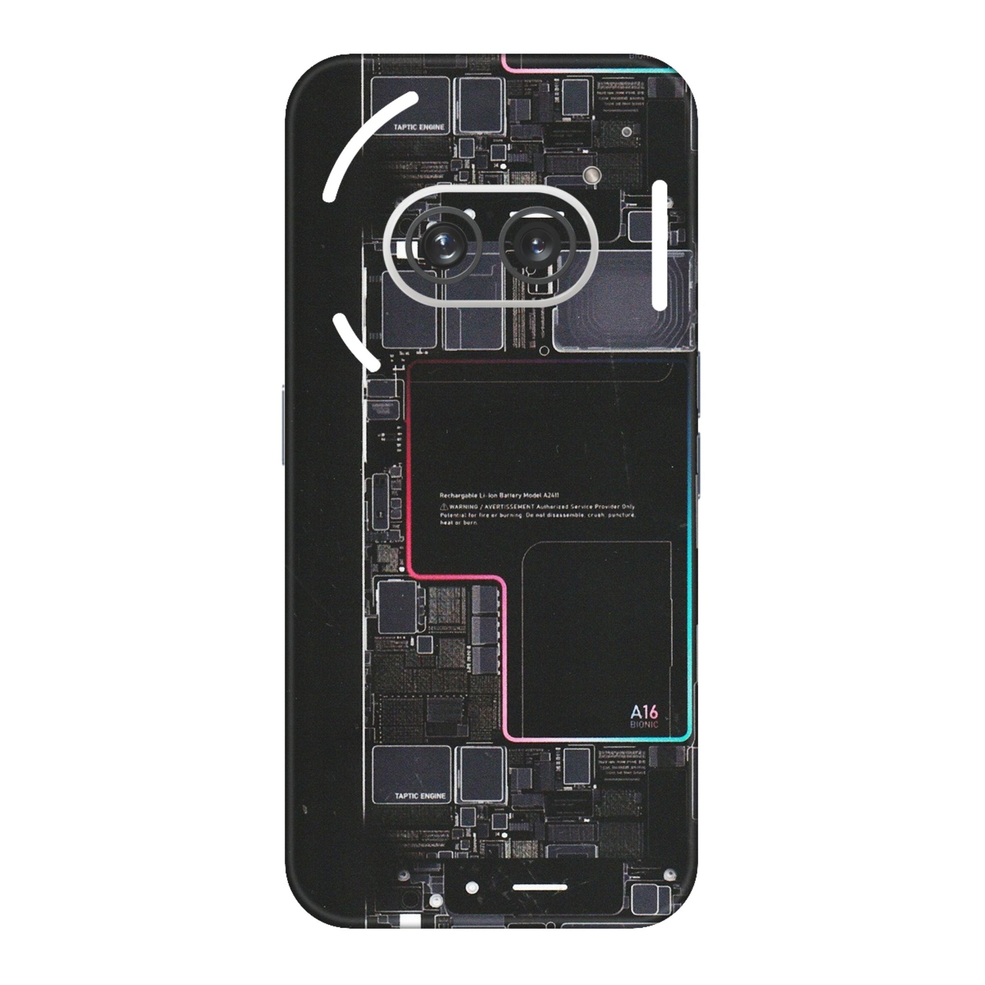 Nothing Phone Skins (All Models) - Motherboard Circuit Layout - Matte Finish (M-117) Nothing Phone 2A