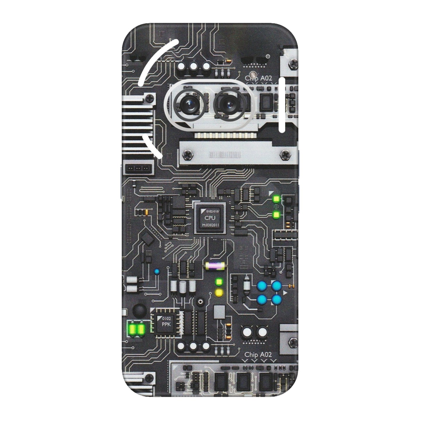 Nothing Phone Skins (All Models) - Motherboard Internals - Matte Finish (M-135) Nothing Phone 2A