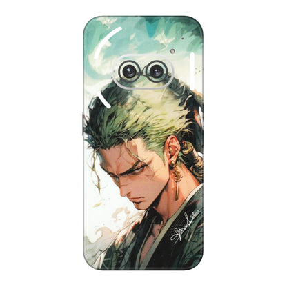 Nothing Phone Skins (All Models) - New Roronoa Zoro One Picece Anime - Matte Finish (M-140) Nothing Phone 2A