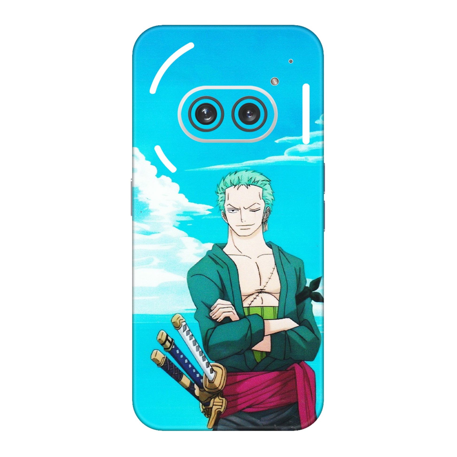 Nothing Phone Skins (All Models) - Cool Swordman Zoro Anime - Matte Finish (M-143) Nothing Phone 2A