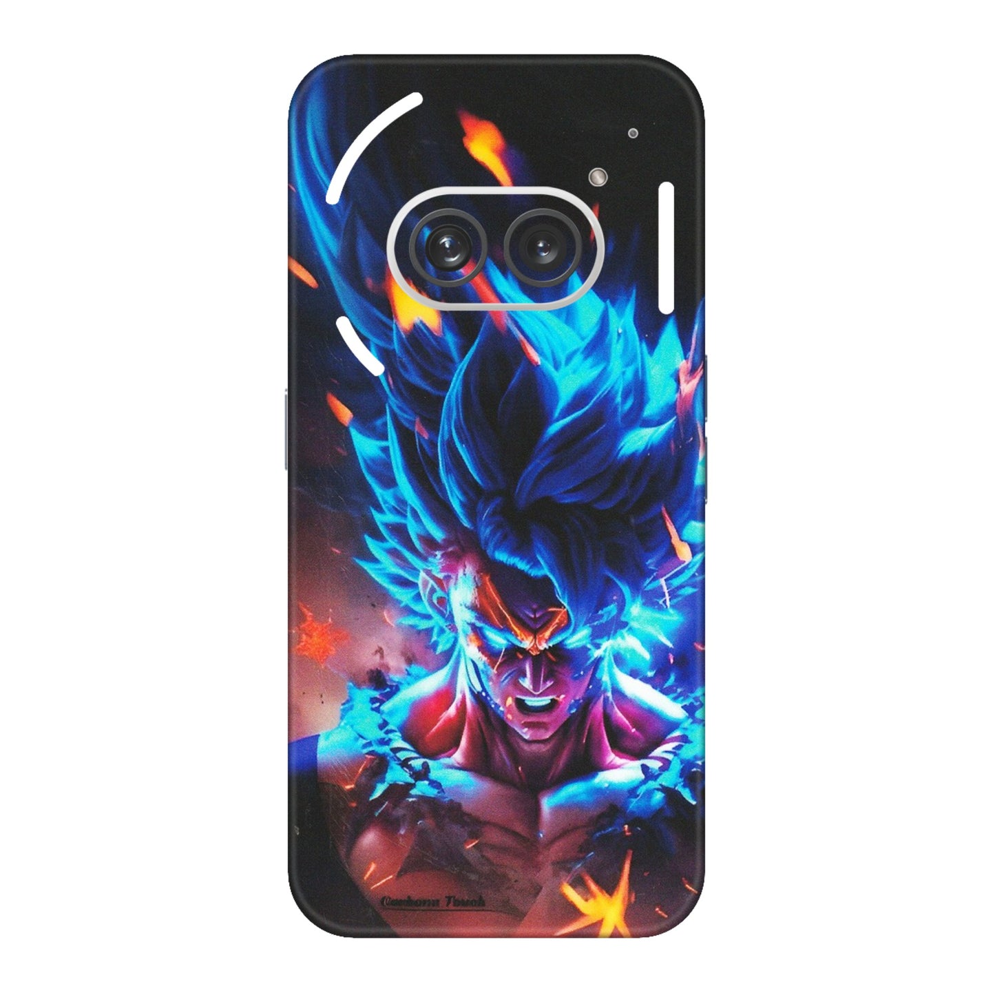 Nothing Phone Skins (All Models) - Angry Goku Dragon Ball Anime - Matte Finish (M-150) Nothing Phone 2A