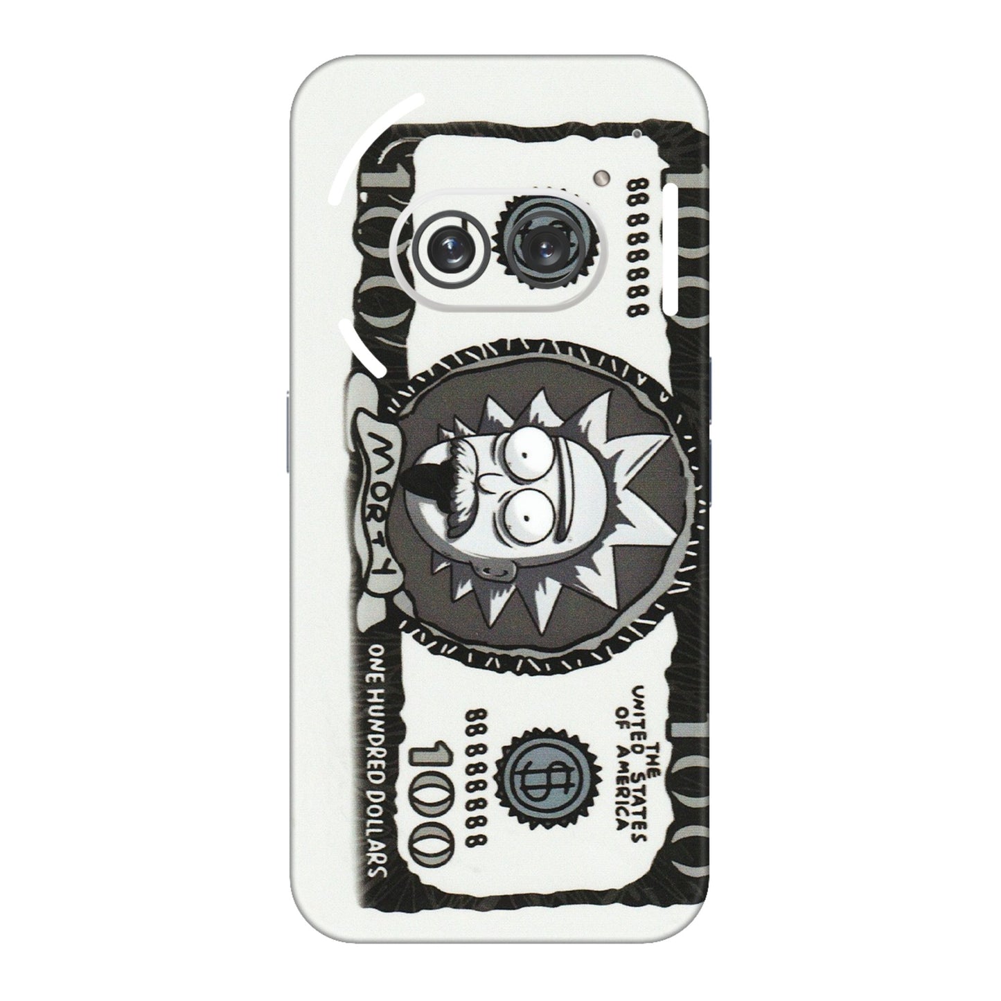 Nothing Phone Skins (All Models) - Rick And Morty Hundred Dollar Anime - Matte Finish (M-161) Nothing Phone 2A