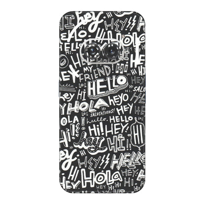 Nothing Phone Skins (All Models) - Hi Hello Doodles - Matte Finish (M-25) Nothing Phone 2A