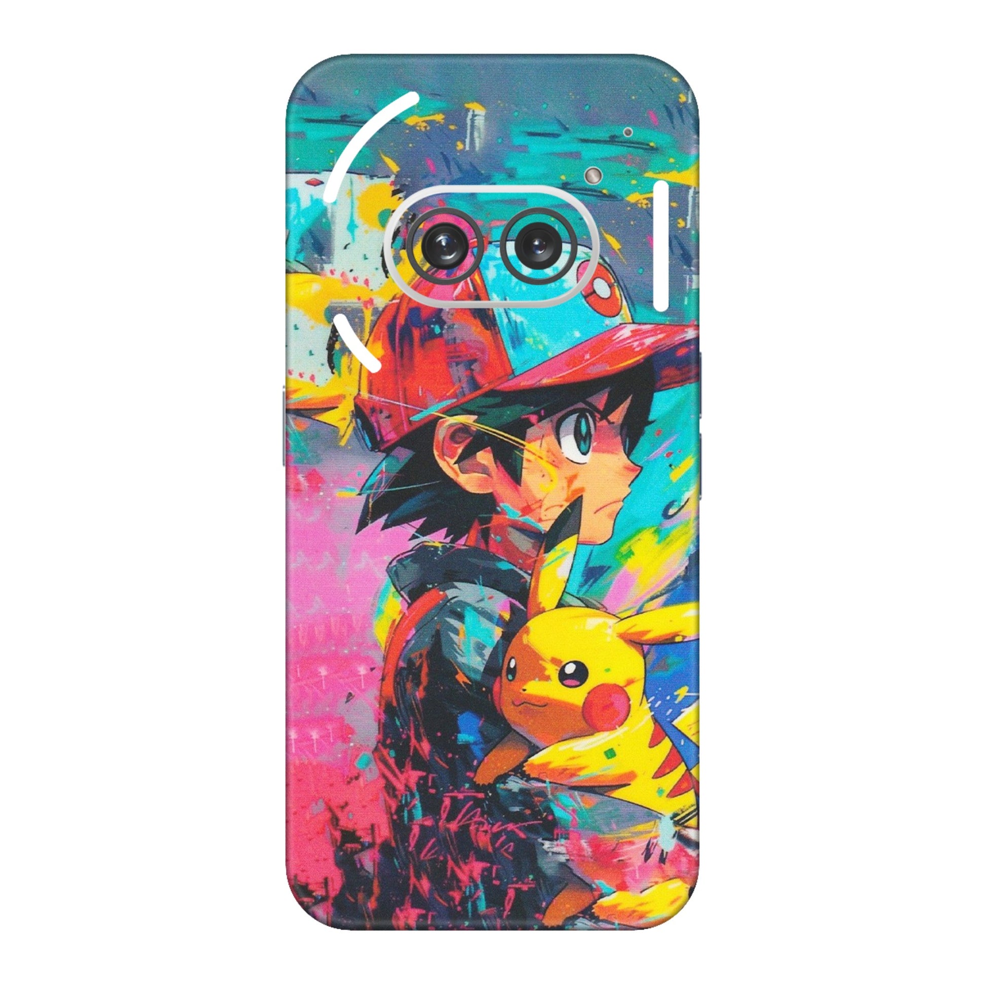 Nothing Phone Skins (All Models) - Ash & Pikachu - Matte Finish (M-26) Nothing Phone 2A