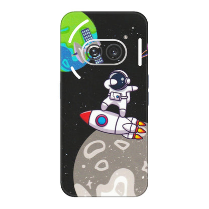 Nothing Phone Skins (All Models) - Astronaut Vibing Toon Running - Matte Finish (M-39) Nothing Phone 2A