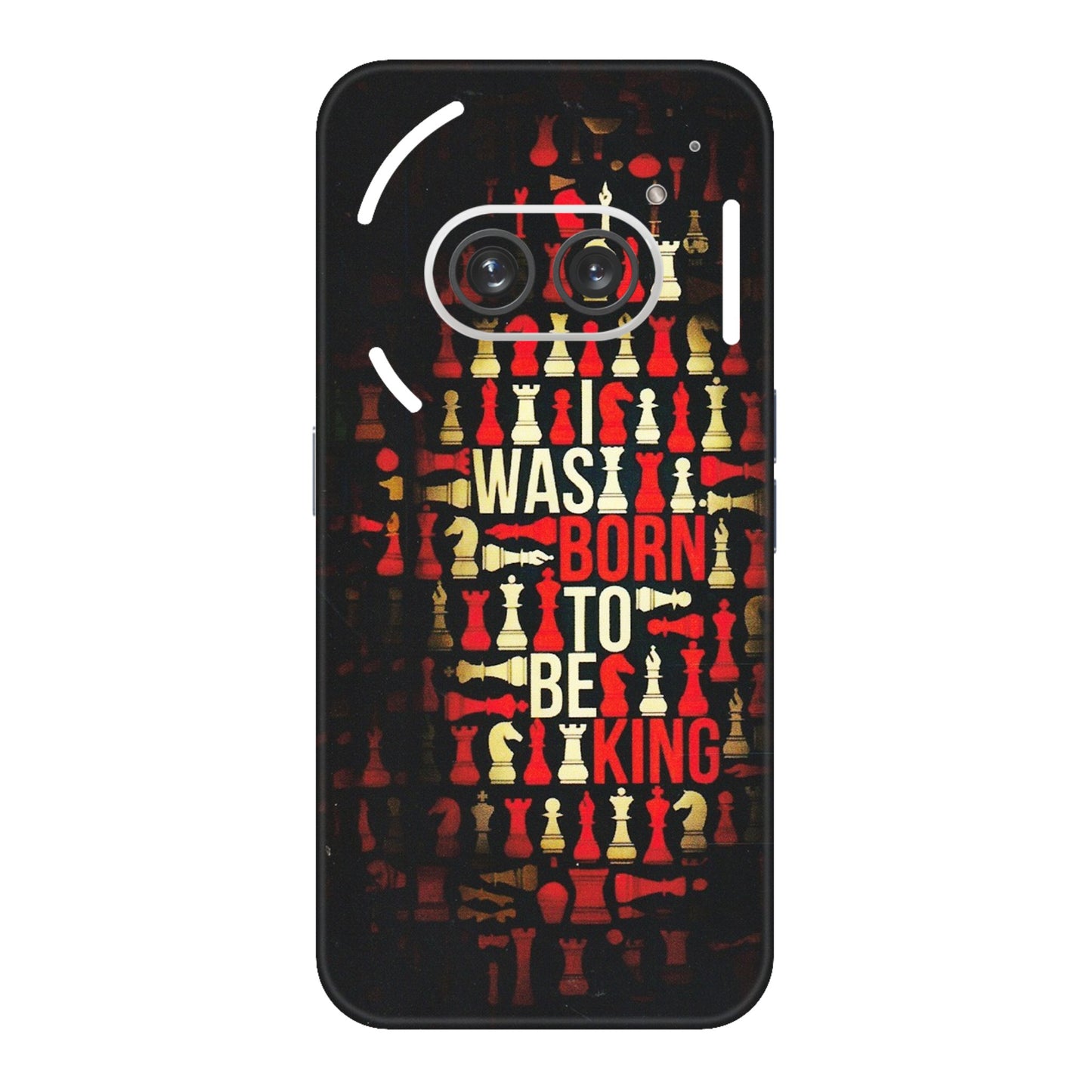 Nothing Phone Skins (All Models) - Born To Be King - Matte Finish (M-73) Nothing Phone 2A
