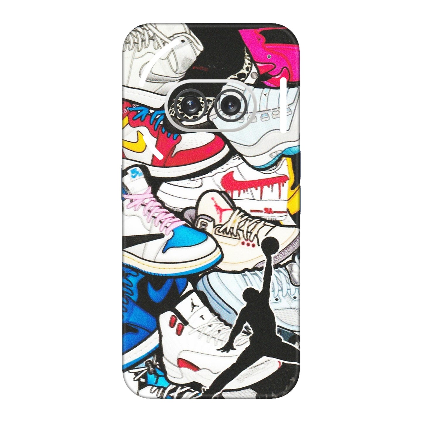Nothing Phone Skins (All Models) - Jordan Sneakers Fan - Matte Finish (M-80) Nothing Phone 2A