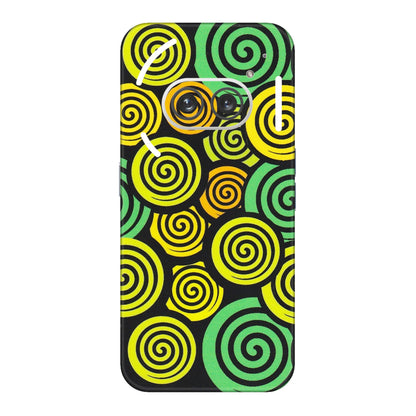 Nothing Phone Skins (All Models) - Funky Crazy Spiral - Funky Matte Finish (M-91) Nothing Phone 2A