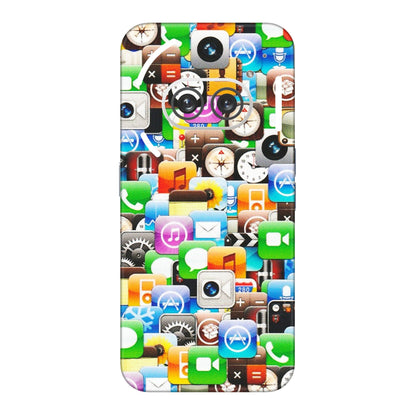 Nothing Phone Skins (All Models) - All Apple Icons - Matte Finish (M-93) Nothing Phone 2A