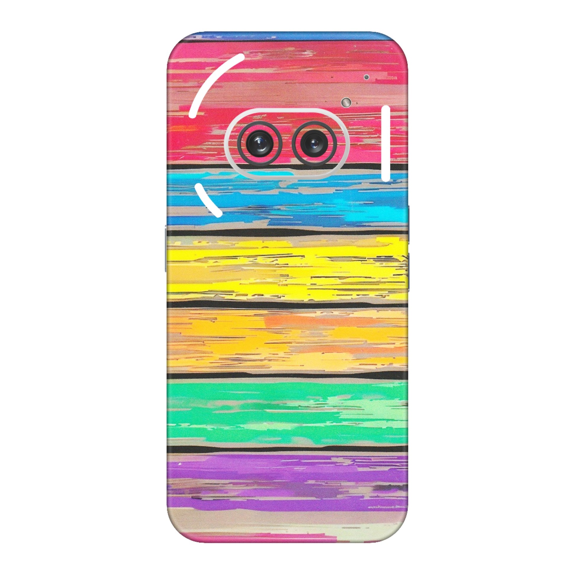Nothing Phone Skins (All Models) - Multi Colour Wooden Wall - Matte Finish (M-96) Nothing Phone 2A