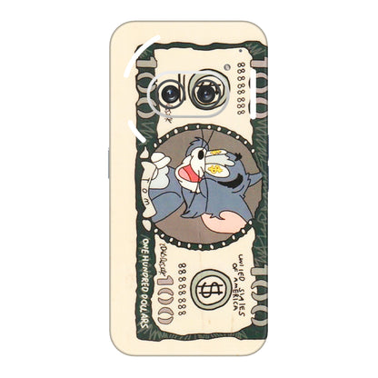 Nothing Phone Skins (All Models) - Tranzy Series One Hundred Dollar Tom - Transparent Finish (T-16) Nothing Phone 2A