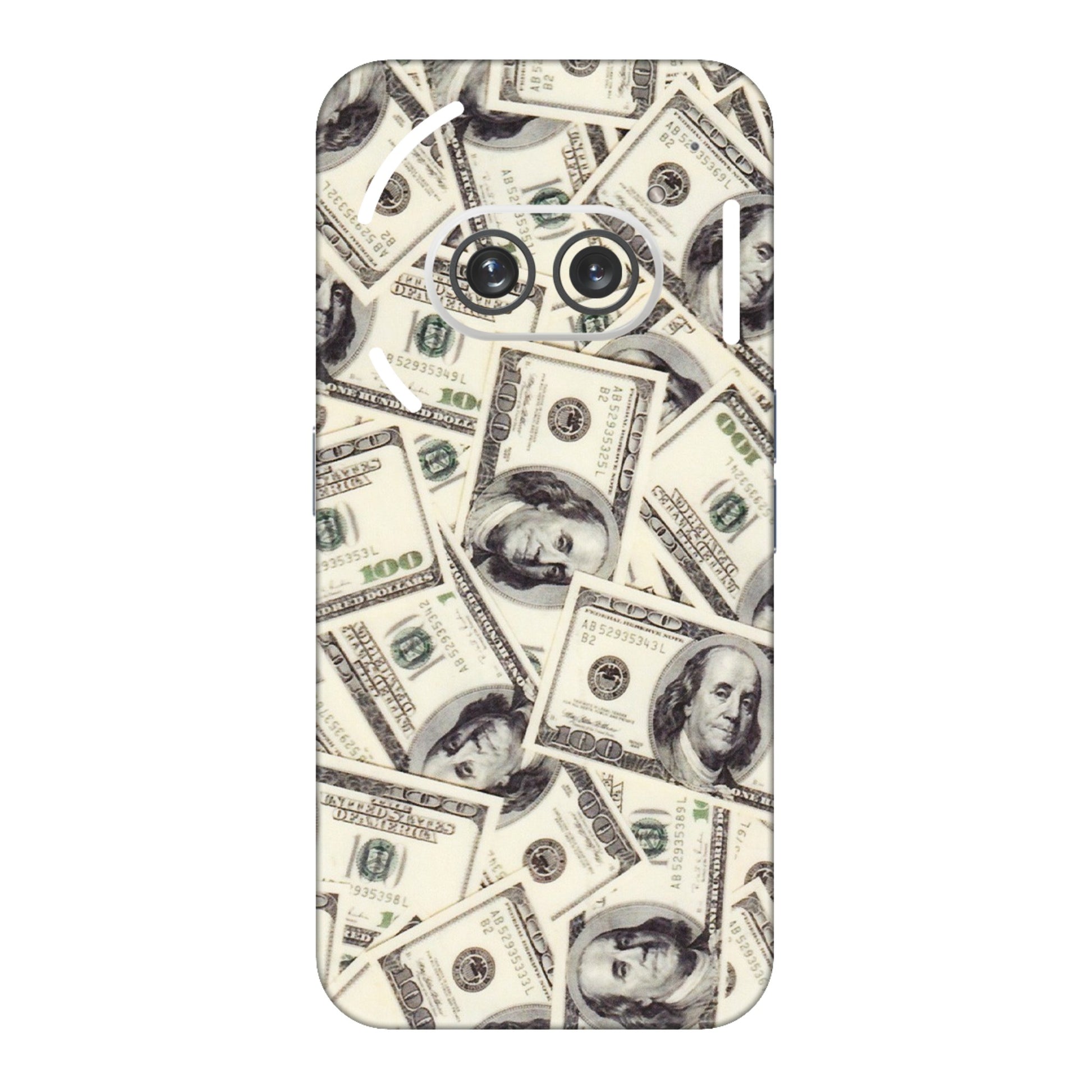 Nothing Phone Skins (All Models) - Tranzy Series Dollar Lover - Transparent Finish (T-17) Nothing Phone 2A