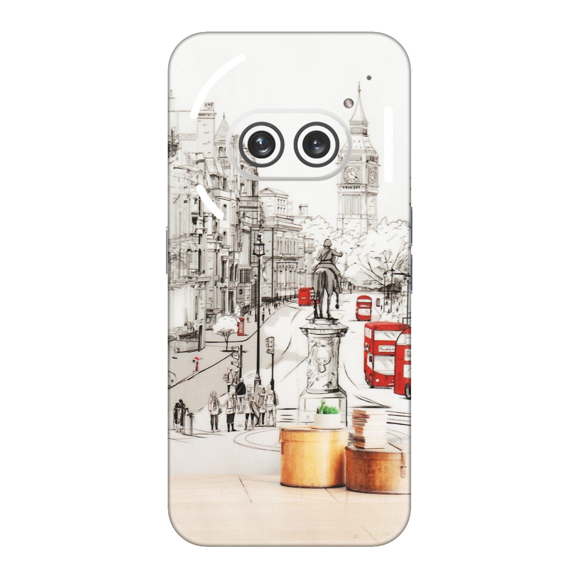 Nothing Phone Skins (All Models) - Tranzy Series London Street - Transparent Finish (T-2) Nothing Phone 2A