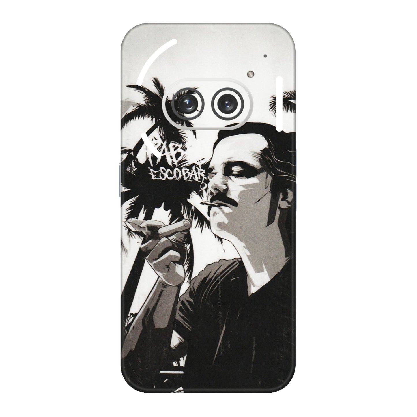 Nothing Phone Skins (All Models) - Tranzy Series Pab Escobar - Transparent Finish (T-5) Nothing Phone 2A