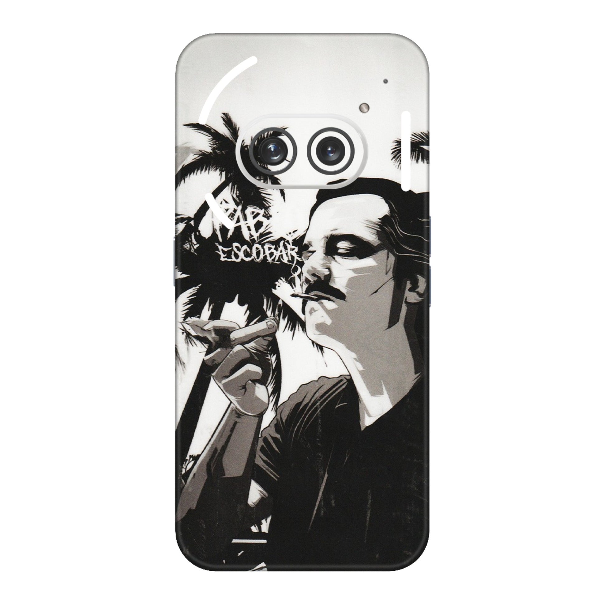 Nothing Phone Skins (All Models) - Tranzy Series Pab Escobar - Transparent Finish (T-5) Nothing Phone 2A