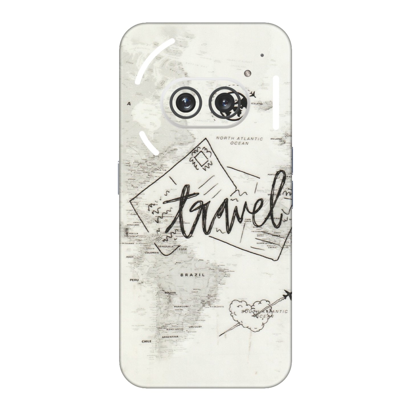 Nothing Phone Skins (All Models) - Tranzy Series Travel Ticket - Transparent Finish (T-6) Nothing Phone 2A