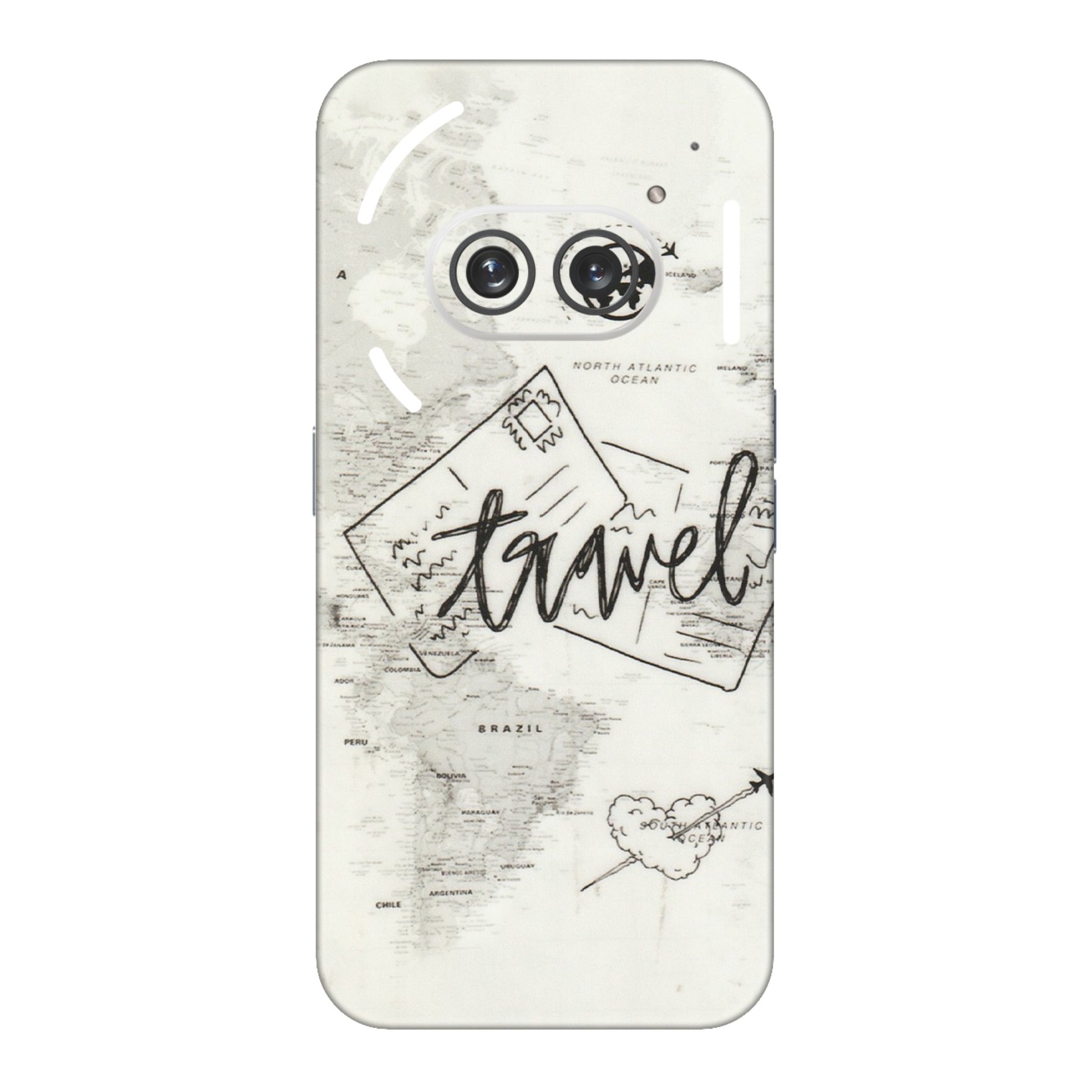 Nothing Phone Skins (All Models) - Tranzy Series Travel Ticket - Transparent Finish (T-6) Nothing Phone 2A