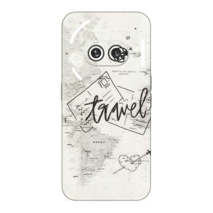 Nothing Phone Skins (All Models) - Tranzy Series Travel Ticket - Transparent Finish (T-6) Nothing Phone 2A