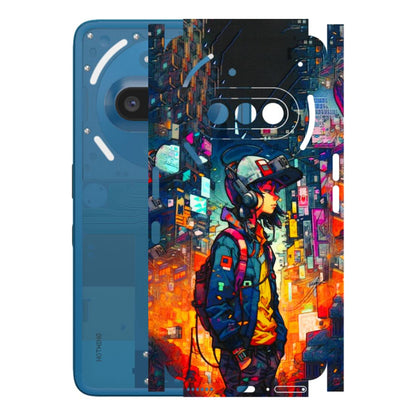 Nothing Phone Skins (All Models) - Street Anime Guy - 3D Embossed Finish (L-158) Nothing Phone 3A