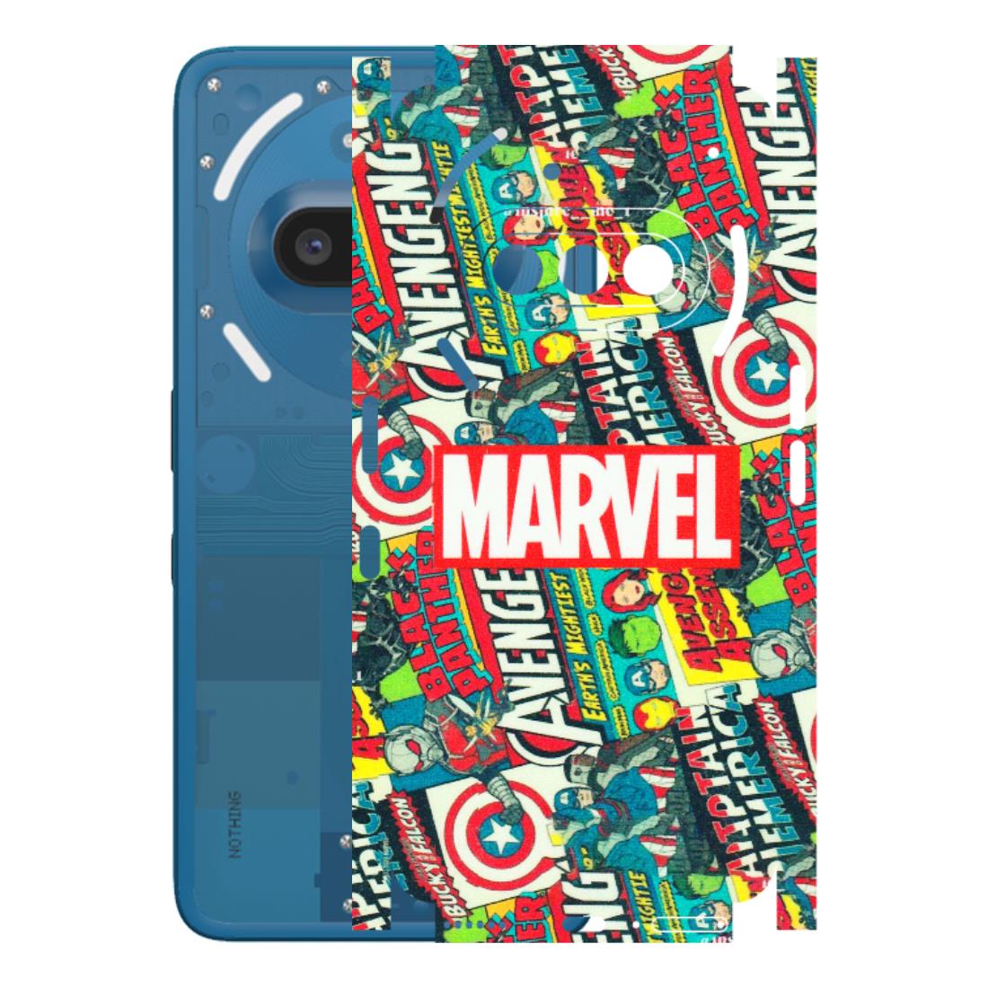 Nothing Phone Skins (All Models) - Marvel Comic Lover - Matte Finish (M-30) Nothing Phone 3A