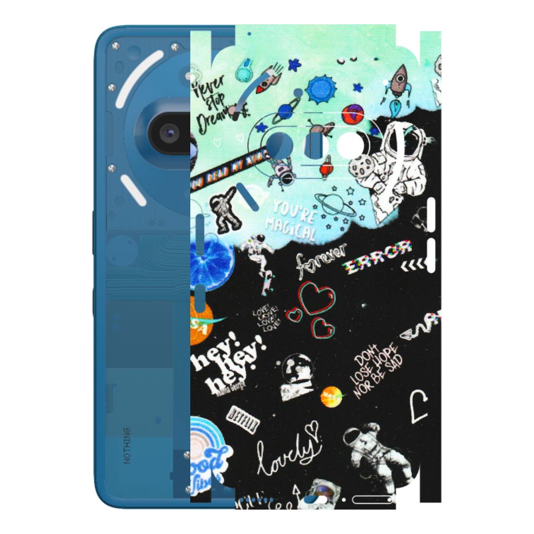 Nothing Phone Skins (All Models) - Living In A Space Dream - Matte Finish (M-46) Nothing Phone 3A