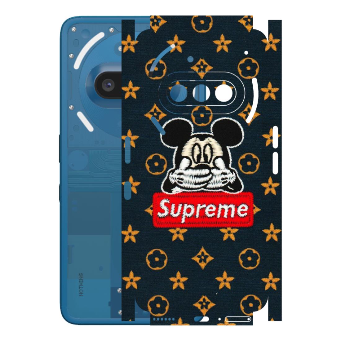 Nothing Phone Skins (All Models) - Mickey Supreme - Matte Finish (M-83) Nothing Phone 3A