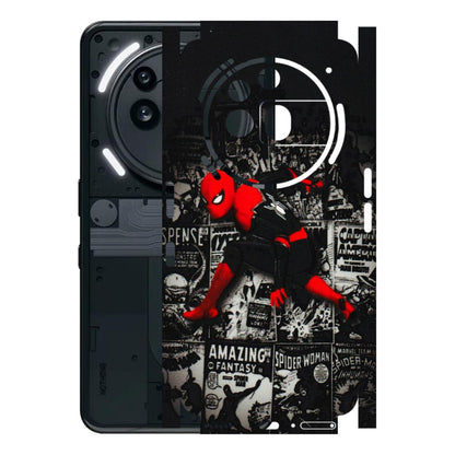 Nothing Phone Skins (All Models) - SpiderMan New - 3D Embossed Finish (L-162) Nothing Phone 3A Pro