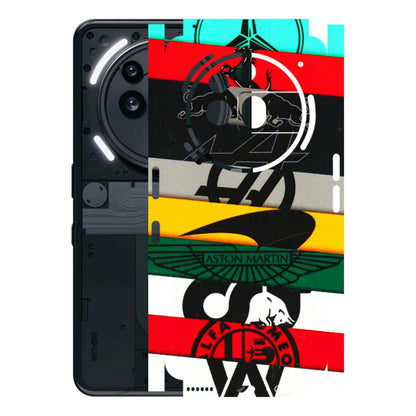 Nothing Phone Skins (All Models) - Multi Designer Brands 3D - 3D Embossed Finish (L-187) Nothing Phone 3A Pro