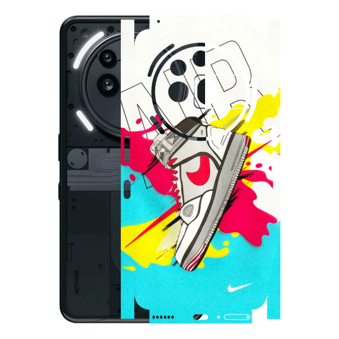 Nothing Phone Skins (All Models) - Sneaker - 3D Embossed Finish (L-207) Nothing Phone 3A Pro