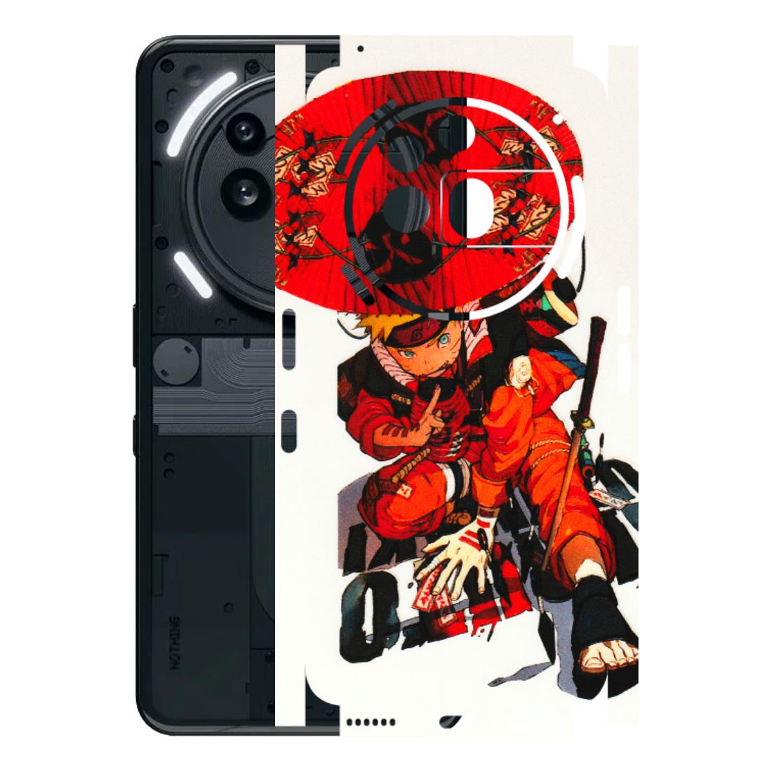 Nothing Phone Skins (All Models) - Naruto - 3D Embossed Finish (L-208) Nothing Phone 3A Pro