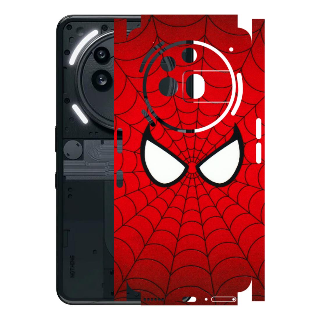 Nothing Phone Skins (All Models) - Spidey Eyes - 3D Embossed Finish (L-257) Nothing Phone 3A Pro