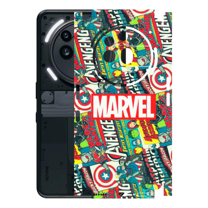 Nothing Phone Skins (All Models) - Marvel Comic Lover - Matte Finish (M-30) Nothing Phone 3A Pro
