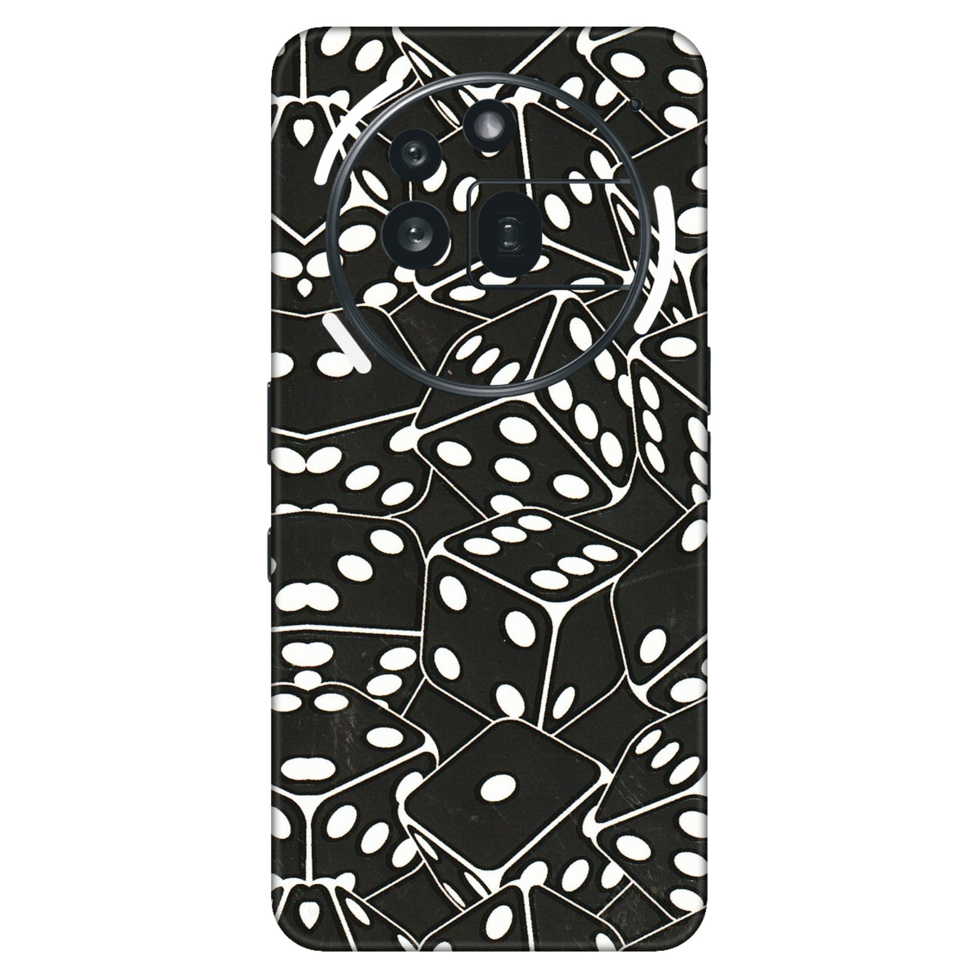 Nothing Phone Skins (All Models) - Big Black Dices - 3D Embossed Finish (L-106) Nothing Phone 3A Pro