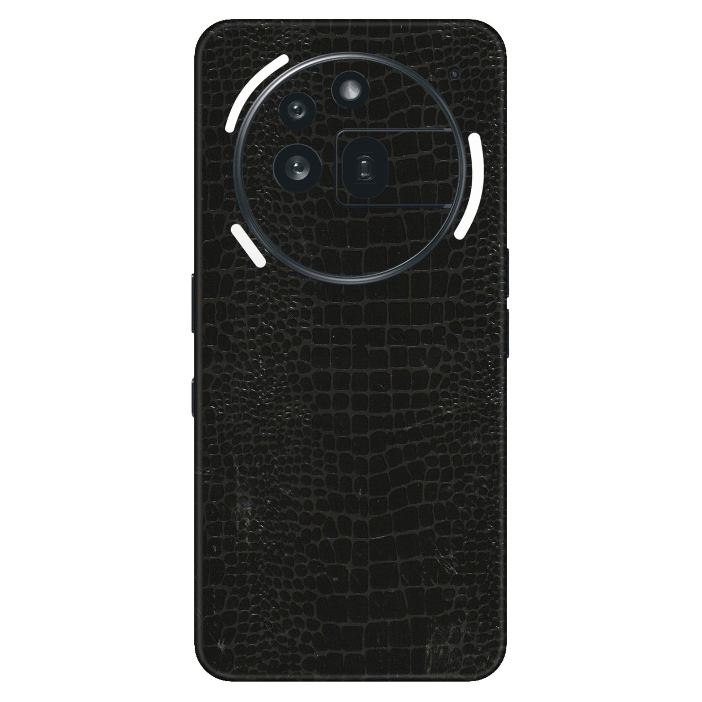 Nothing Phone Skins (All Models) - Snake Leather Black - 3D Embossed Finish (L-107) Nothing Phone 3A Pro