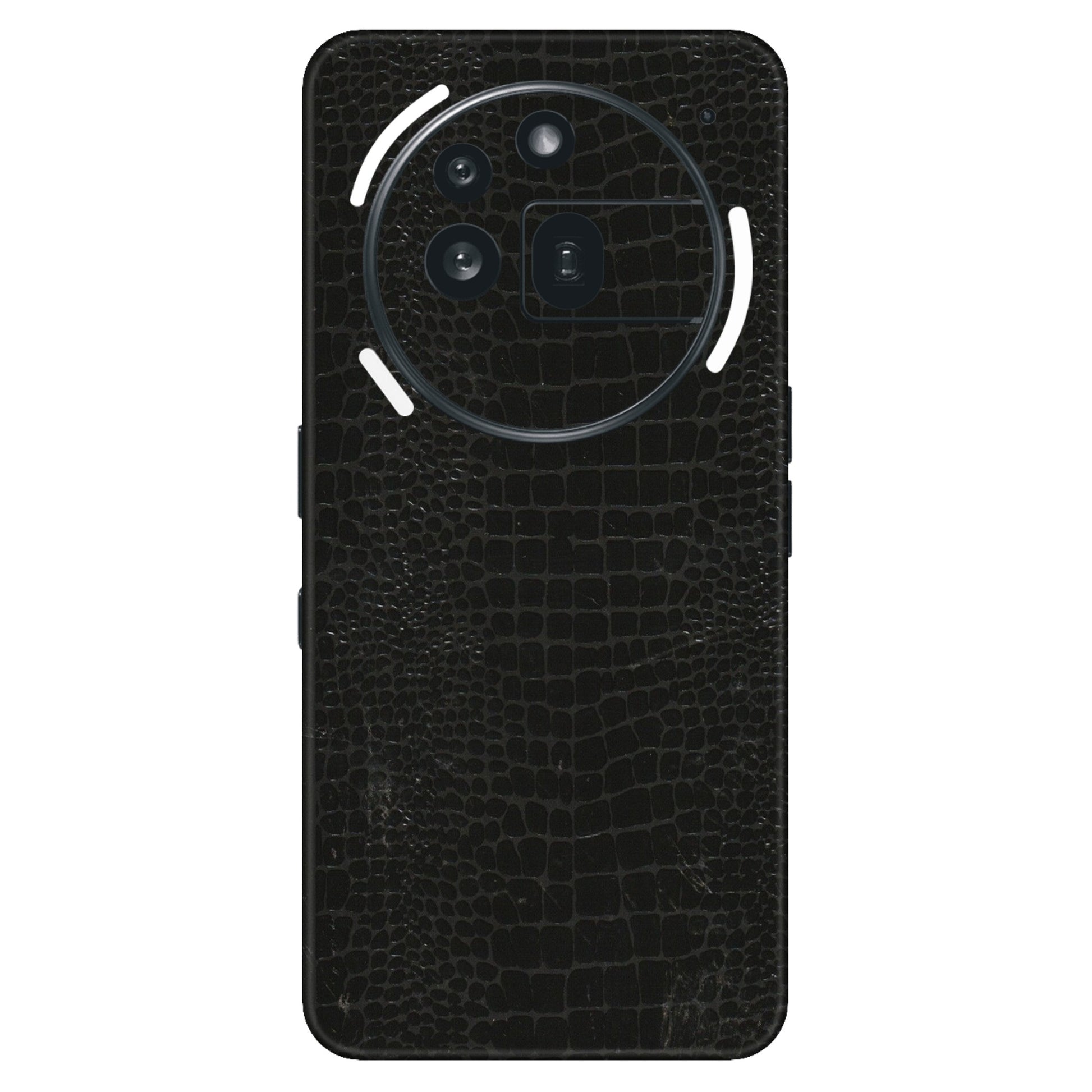 Nothing Phone Skins (All Models) - Snake Leather Black - 3D Embossed Finish (L-107) Nothing Phone 3A Pro