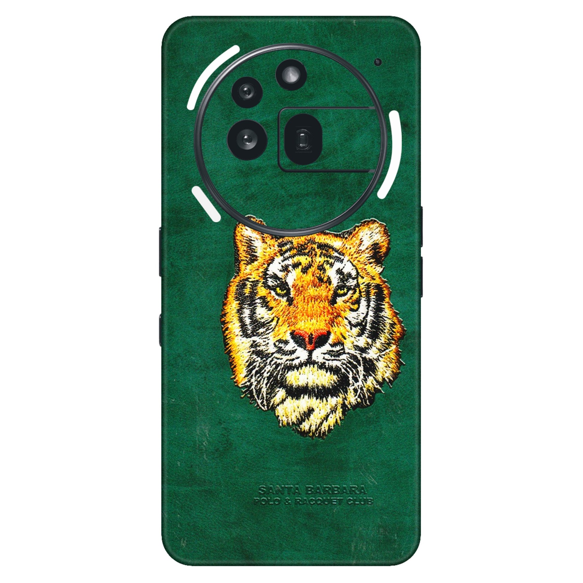 Nothing Phone Skins (All Models) - Leather Feel Tiger - 3D Embossed Finish (L-111) Nothing Phone 3A Pro