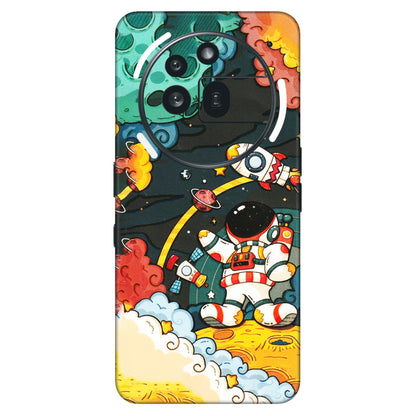 Nothing Phone Skins (All Models) - Astronauts & Spaceship - 3D Embossed Finish (L-145) Nothing Phone 3A Pro