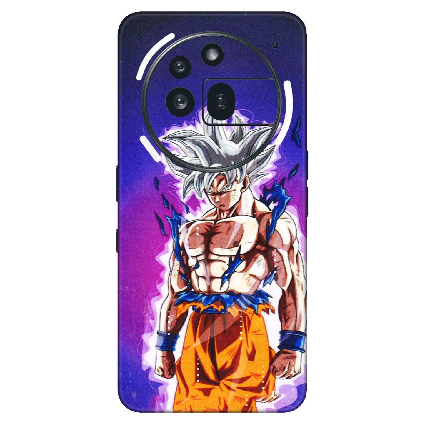 Nothing Phone Skins (All Models) - Goku Purple Anime - 3D Embossed Finish (L-147) Nothing Phone 3A Pro