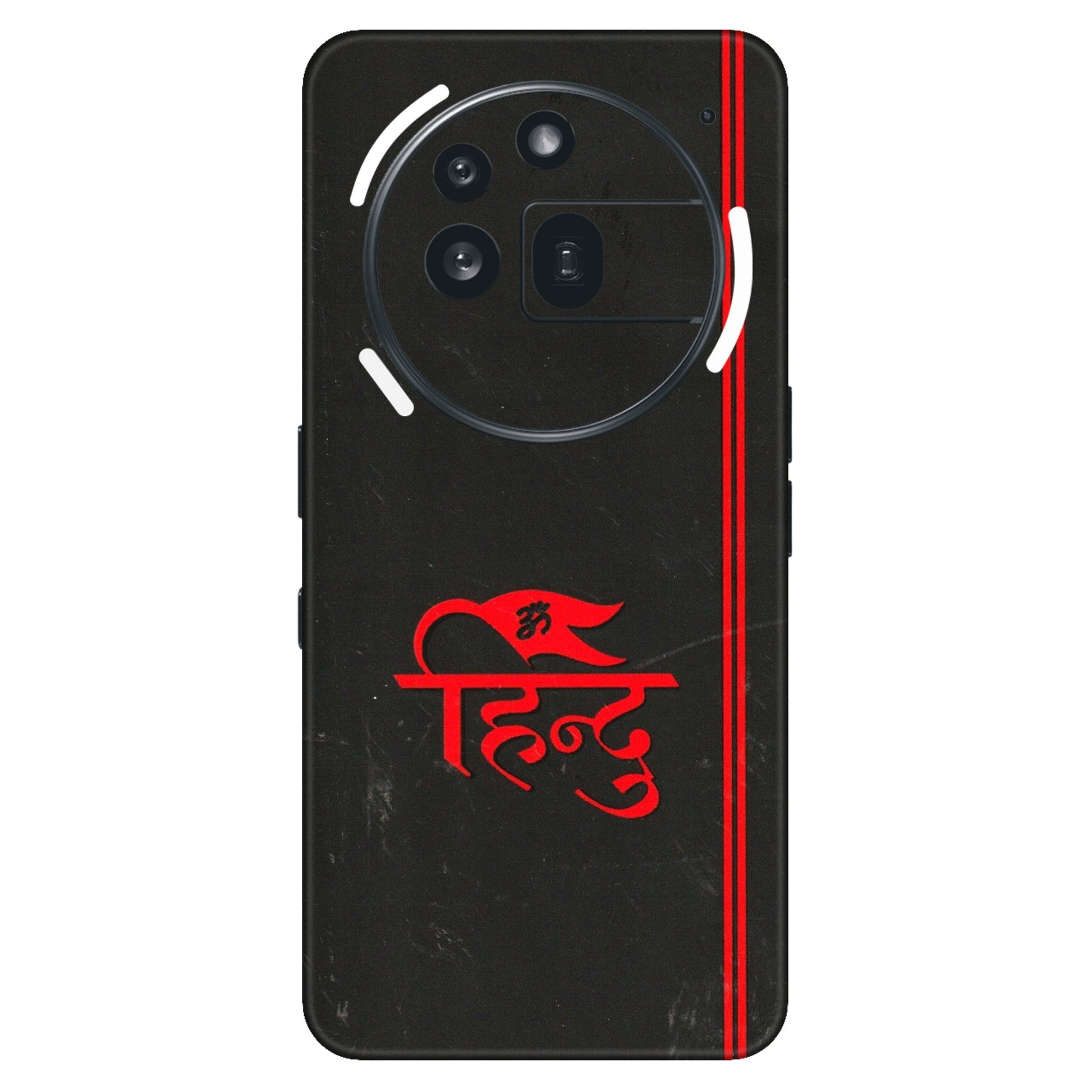 Nothing Phone Skins (All Models) - Hindu Black - 3D Embossed Finish (L-153) Nothing Phone 3A Pro