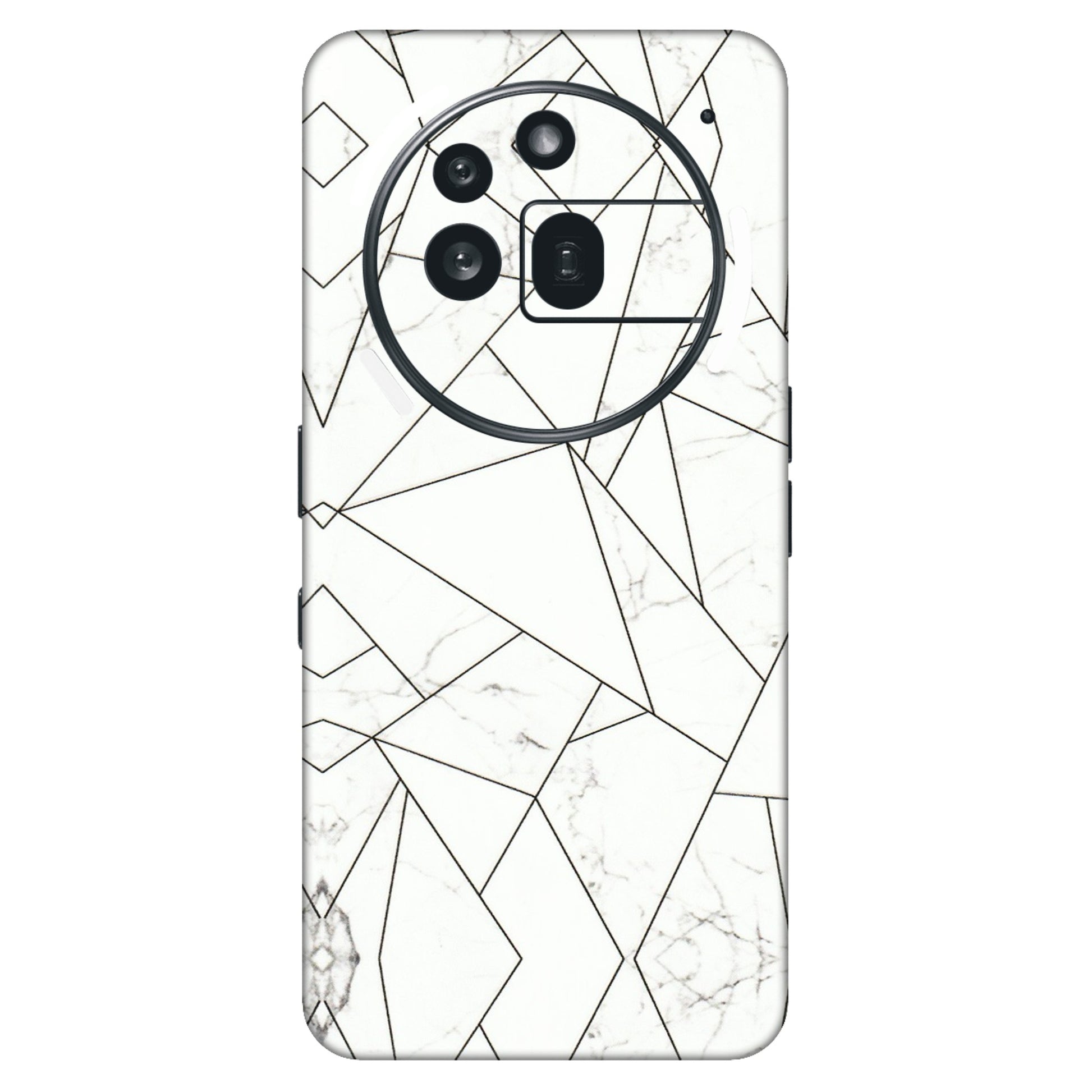 Nothing Phone Skins (All Models) - Luxury White Marble Effect - 3D Embossed Finish (L-168) Nothing Phone 3A Pro