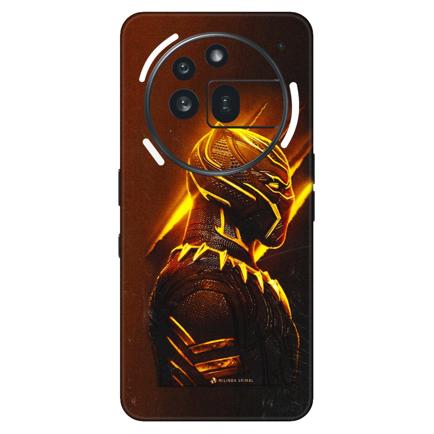 Nothing Phone Skins (All Models) - Gold Black Panther - 3D Embossed Finish (L-181) Nothing Phone 3A Pro