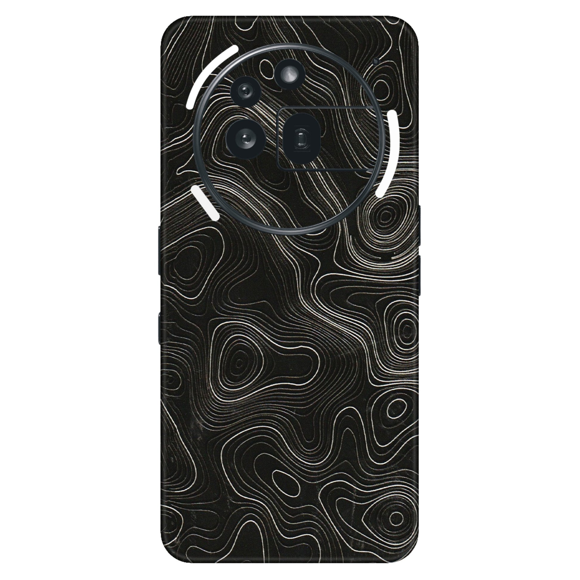 Nothing Phone Skins (All Models) - Black Swirl - 3D Embossed Finish (L-196) Nothing Phone 3A Pro