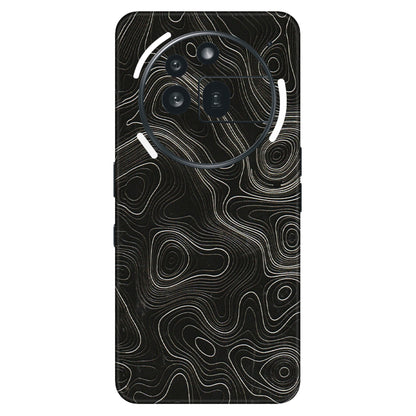 Nothing Phone Skins (All Models) - Black Swirl - 3D Embossed Finish (L-196) Nothing Phone 3A Pro