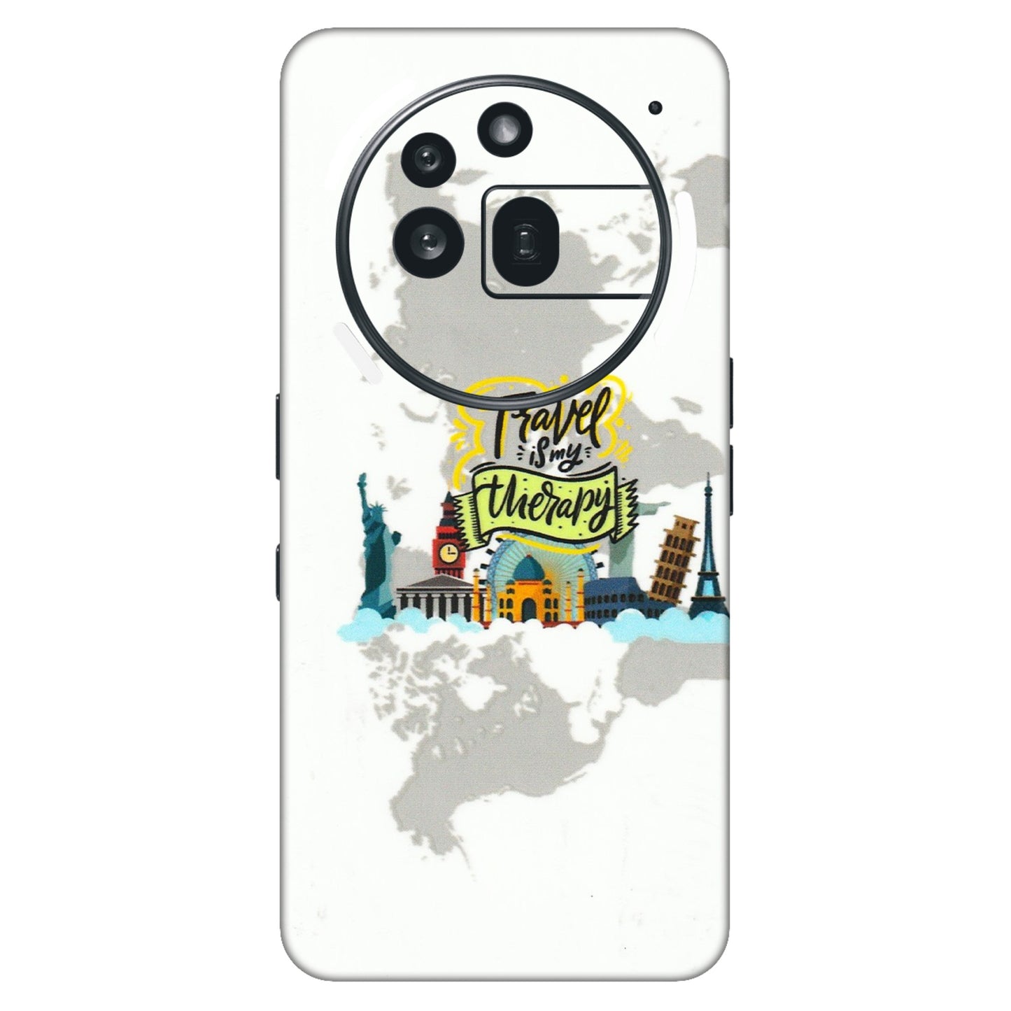 Nothing Phone Skins (All Models) - Travel Therapy - 3D Embossed Finish (L-199) Nothing Phone 3A Pro