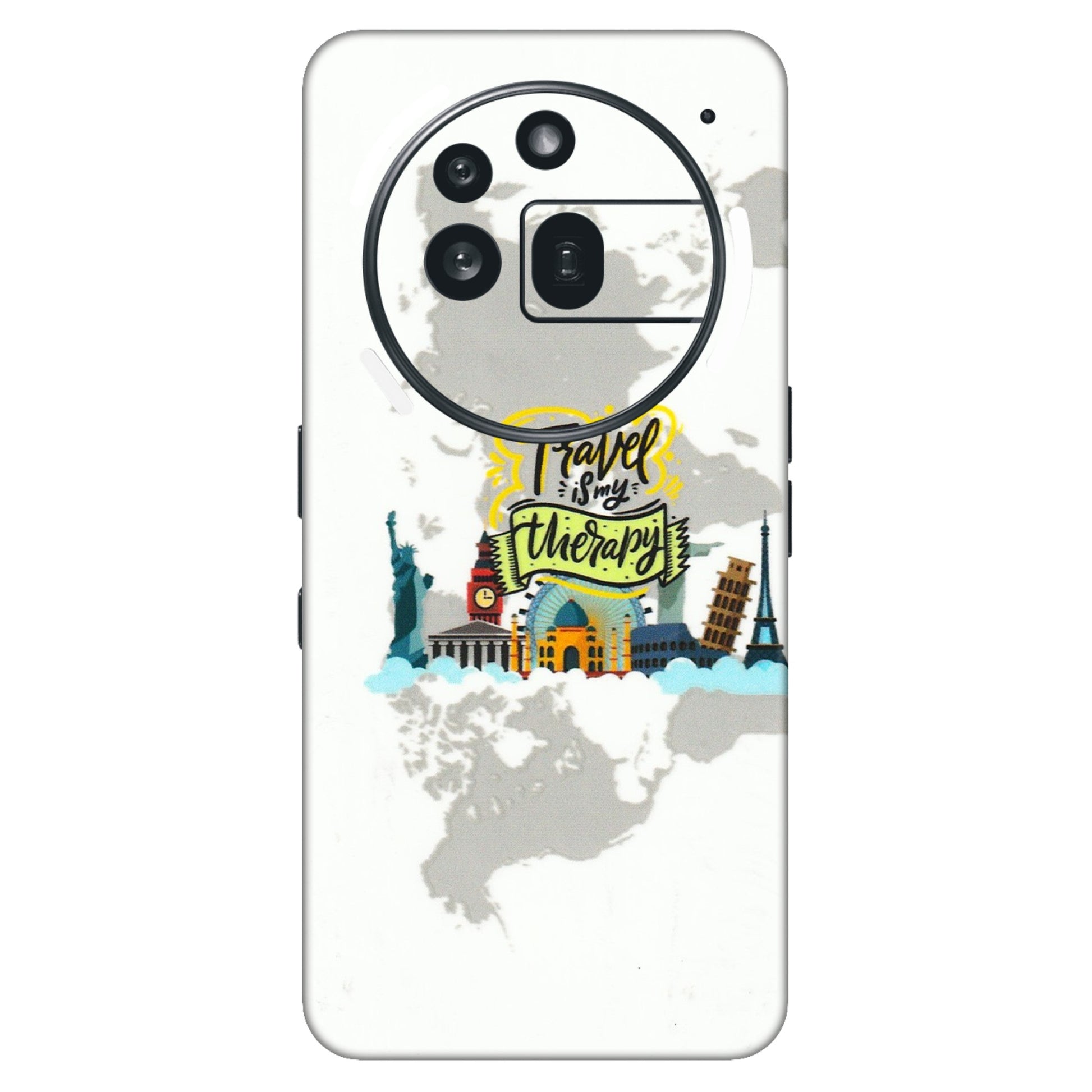 Nothing Phone Skins (All Models) - Travel Therapy - 3D Embossed Finish (L-199) Nothing Phone 3A Pro