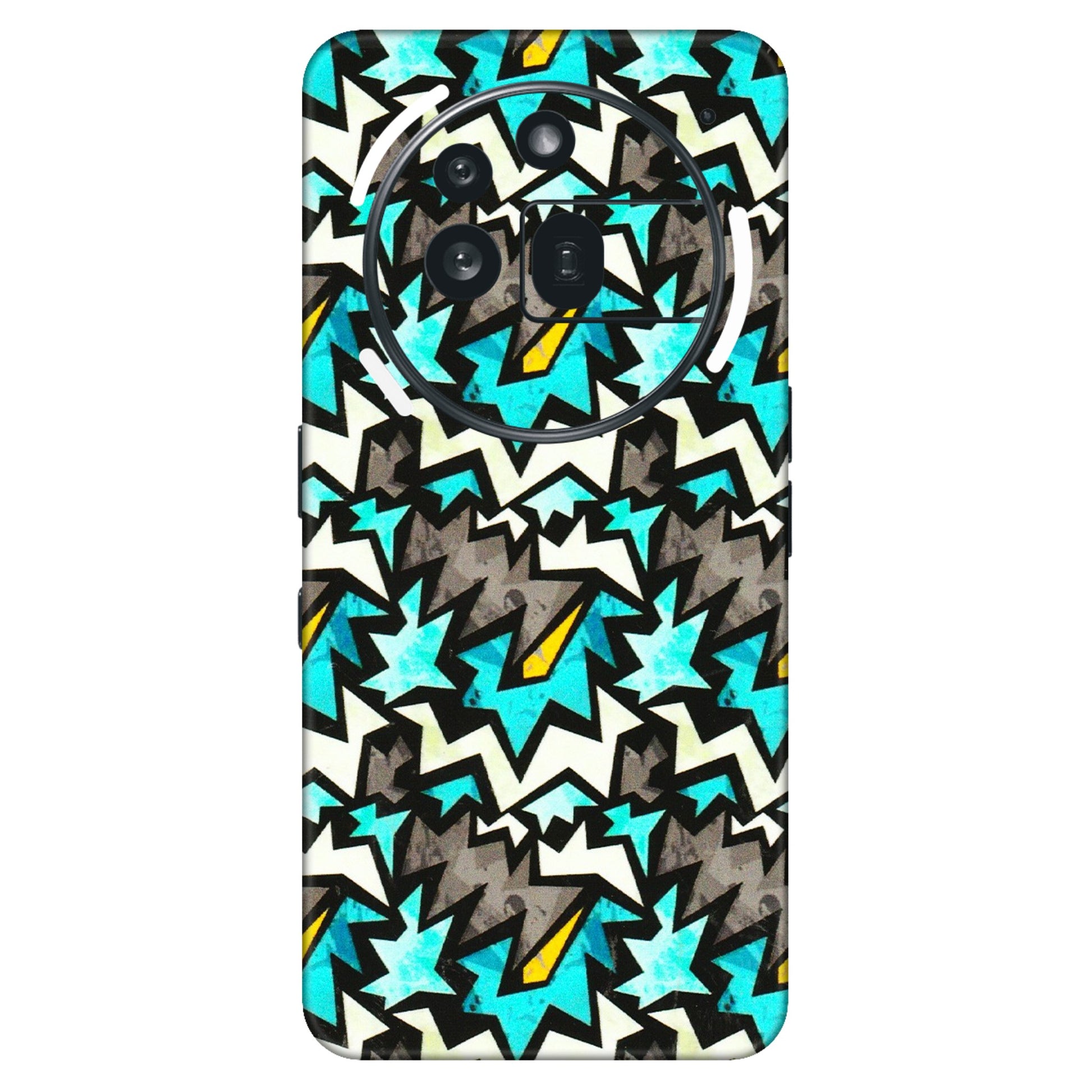Nothing Phone Skins (All Models) - Funky Zig Zag - 3D Embossed Finish (L-223) Nothing Phone 3A Pro